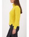 Monari dámský svetr 809489 200 žlutý