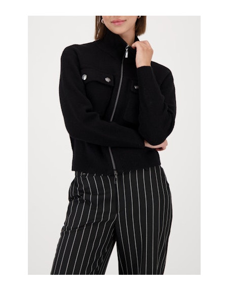 Monari dámský svetr 809617 999 černý