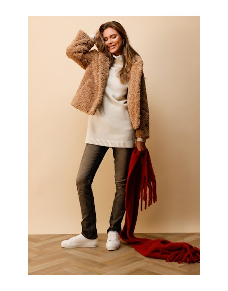 Monari dámská bunda 809273 560 hnědá