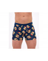 Cornette pánské boxerky 007/83 TEDDY modré