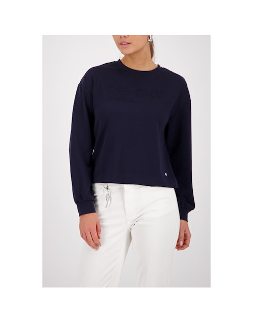 Monari dámská mikina 410102 755 tmavě modrá