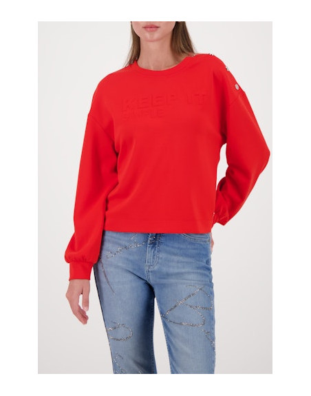 Monari dámská mikina 410102 350 červená