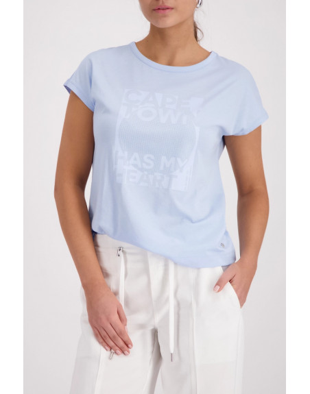 Monari dámské tričko 410156  modré