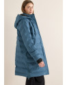 Cecil dámský kabát 101338 16666 modrý