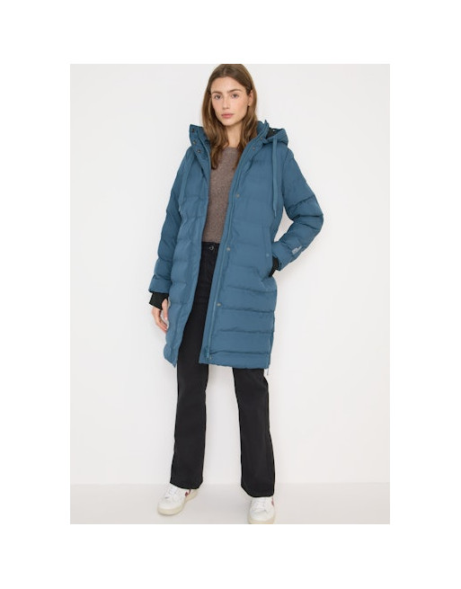 Cecil dámský kabát 101338 16666 modrý