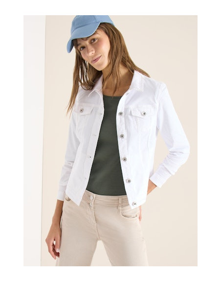 Cecil dámská bunda 212931 10000 bílá