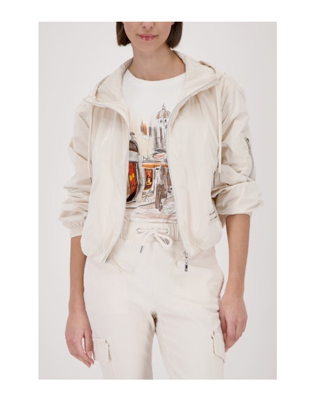 Monari dámská bunda 410326 124 krémová