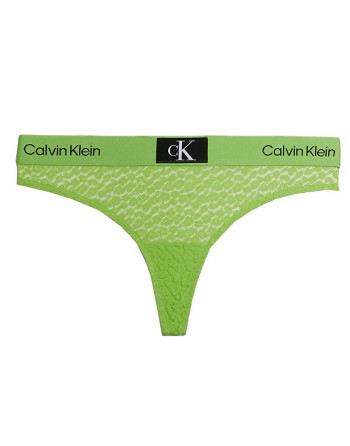 Calvin Klein tanga QF7175E zelená