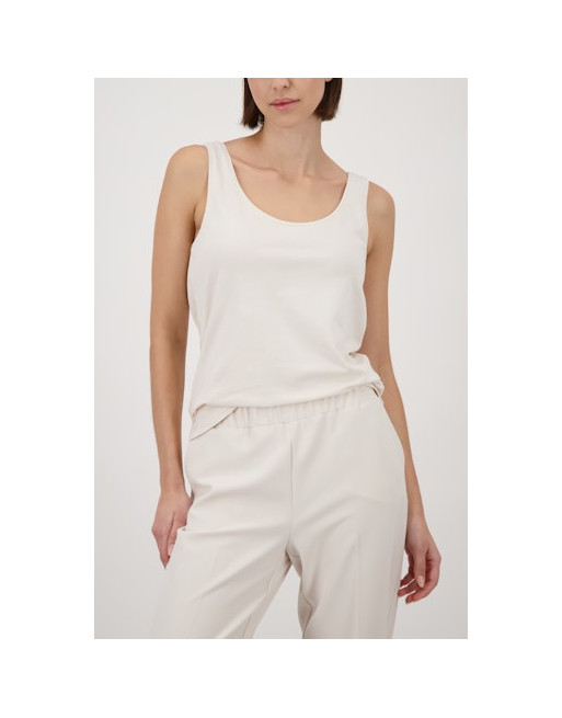 Monari dámské tílko 410372 124 krémové