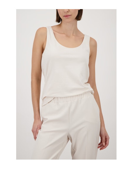 Monari dámské tílko 410372 124 krémové