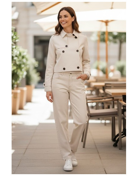 Monari dámská bunda 410321 124 béžová