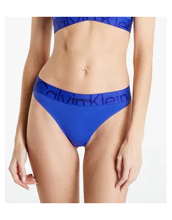 Calvin Klein tanga QF6992E modrá