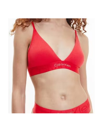 Calvin Klein podprsenka QF7053E červená