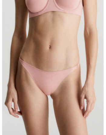 Calvin Klein bezešvá tanga QF7323E sv. růžová