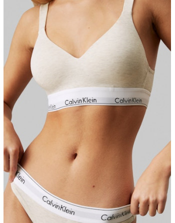 Calvin Klein podprsenka QF7900E krémová