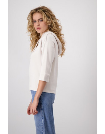 Monari dámská mikina 409334 139 krémová