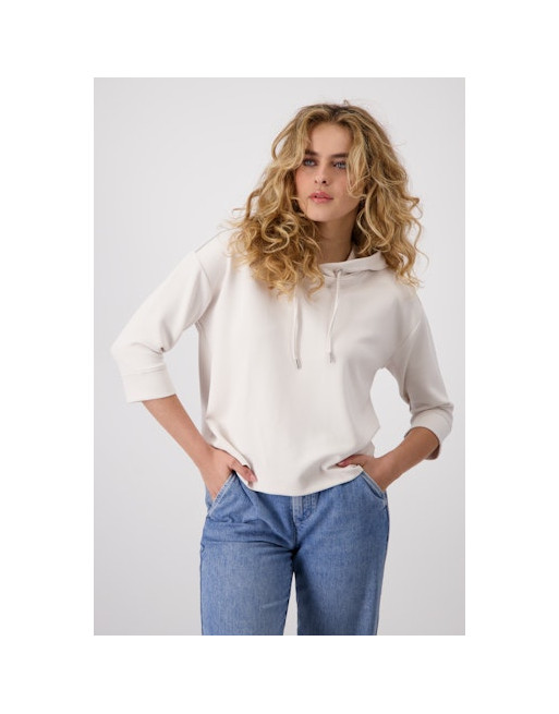 Monari dámská mikina 409334 139 krémová