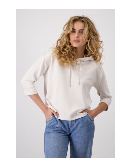 Monari dámská mikina 409334 139 krémová
