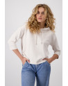 Monari dámská mikina 409334 139 krémová