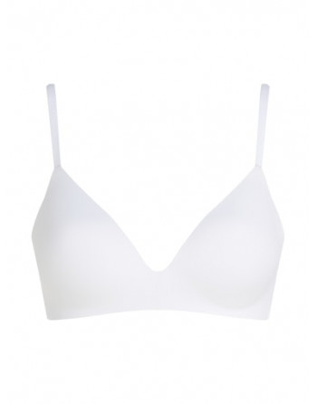 Calvin Klein podprsenka QF8013 100 bílá