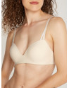 Calvin Klein podprsenka QF6017E YAE smetanová