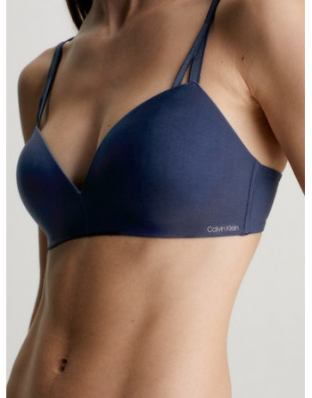 Calvin Klein podprsenka QF6017E OPP tm. modrá