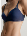 Calvin Klein podprsenka QF6017E OPP tm. modrá