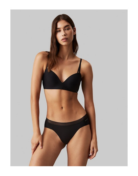 Calvin Klein podprsenka QF6017E UB1 černá Calvin Klein podprsenka QF6017E UB1 černá