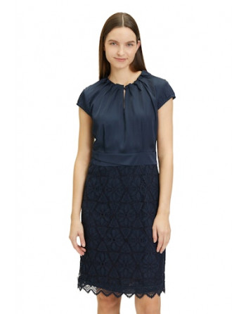 Betty&Co šaty 1329/3230/8543 tm. modré