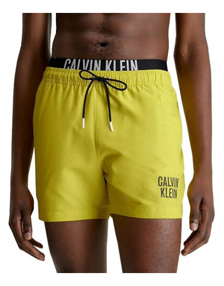 Calvin Klein pánské plavky KM0KM00798 LRF žluté