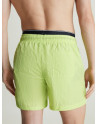 Calvin Klein pánské plavky KM0KM00981 LKQ sv. zelené