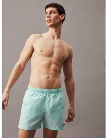 Calvin Klein pánské plavky KM0KM00939 CCP sv. zelené