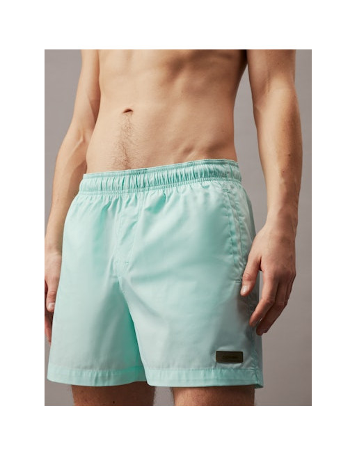 Calvin Klein pánské plavky KM0KM00939 CCP sv. zelené