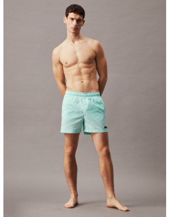 Calvin Klein pánské plavky KM0KM00939 CCP sv. zelené