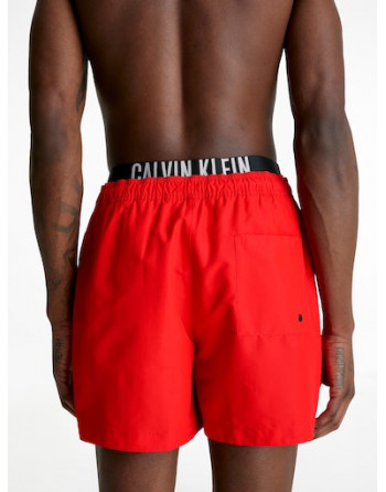 Calvin Klein pánské plavky KM0KM00798 XNE červené