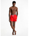 Calvin Klein pánské plavky KM0KM00798 XNE červené