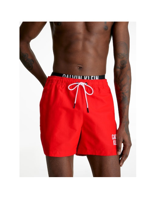 Calvin Klein pánské plavky KM0KM00798 XNE červené