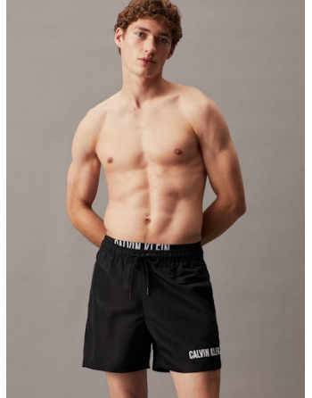 Calvin Klein pánské plavky KM0KM00992 BEH černé
