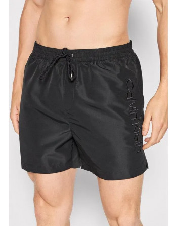 Calvin Klein pánské plavky KM0KM00718 BEH černé