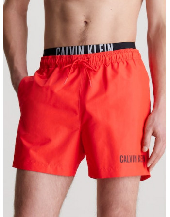 Calvin Klein pánské plavky KM0KM00992 XM9 červené