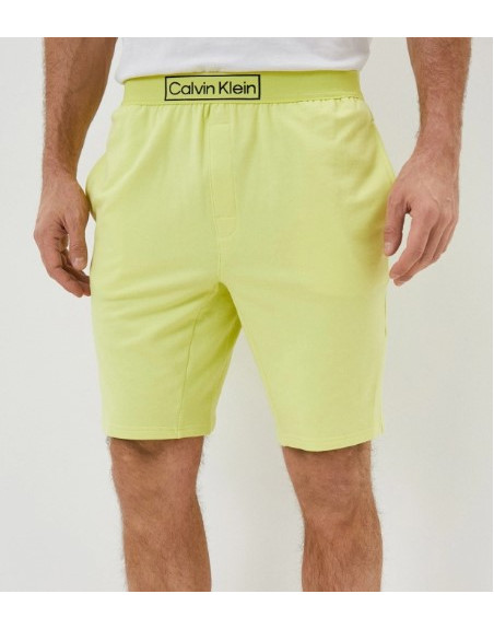 Calvin Klein kraťasy pánské NM2271E ZJB neon žluté