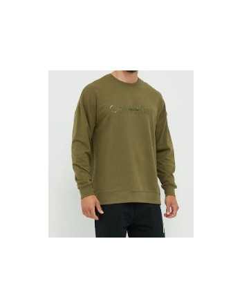 Calvin Klein pánská mikina NM2352E 0SR zelená
