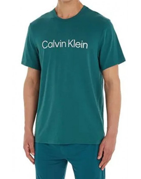Calvin Klein pánské tričko NM2264E CA4 zelené