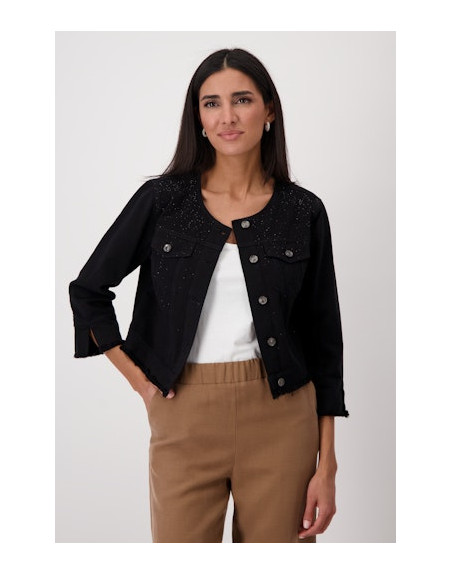 Monari dámská bunda 409594 999 černá