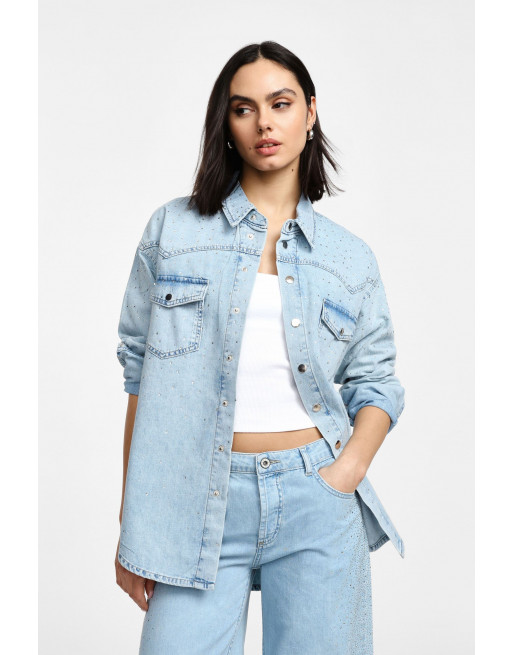 Please dámská bunda C869200007 modrá