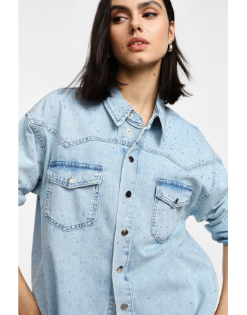 Please dámská bunda C869200007 modrá