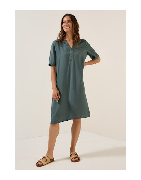 Cecil dámské šaty 144494 16785 zelené