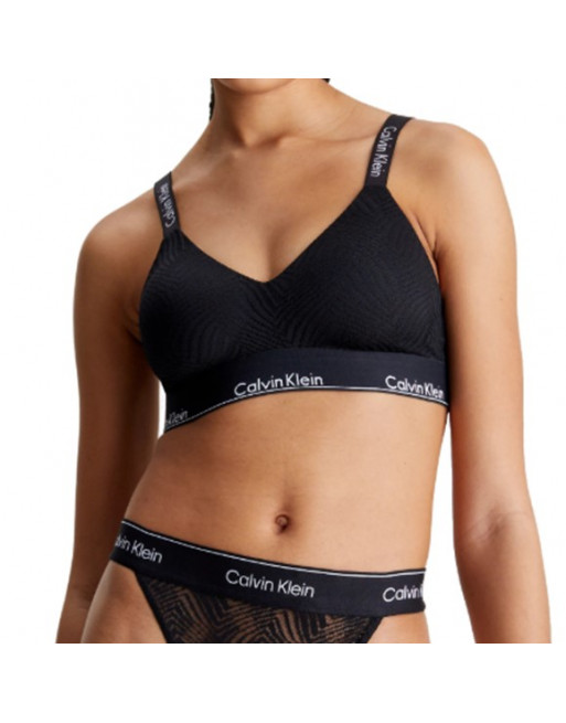 Calvin Klein podprsenka QF7797E UB1 černá