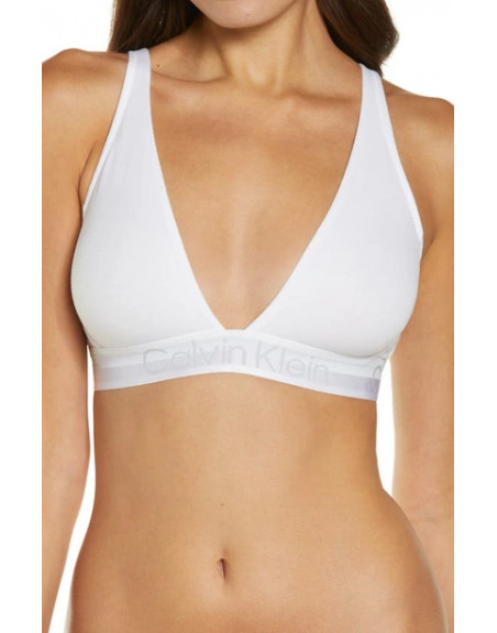 Calvin Klein podprsenka QF6683E 100 bílá