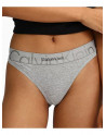 Calvin Klein tanga QF6992E P7A šedé